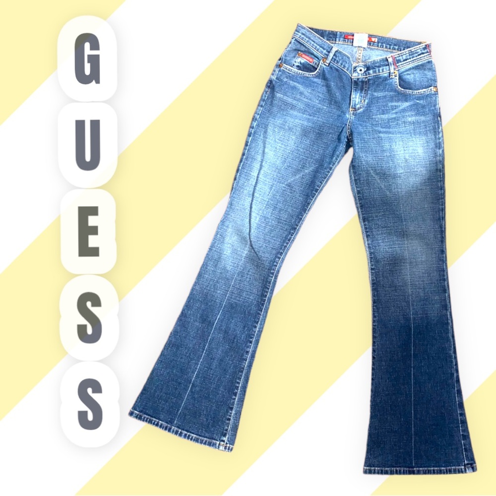 Very Y2K! Guess flare jeans Sz. 26  (26x30)